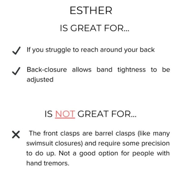 Esther FlexWire Front-Close Bra 36 DD + Panties M SET - Picture 5 of 11